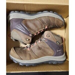 Keen Womens Terradora II Brindle Redwood Size 7 Waterproof Hiking Boots 1023728